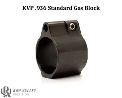 Kaw Valley Precision AR-15 Standard Low Profile Gas Block - .936