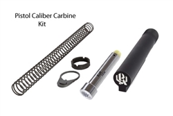 Kaw Valley Precision Pistol Caliber Carbine 6pos Mil-Spec Stock Hardware Kit w/ KVP 7.5oz Blowback Buffer - Blemished