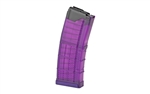 Lancer .223/5.56 AR-15 Advanced Warfighter Magazines - Purple - 30 Round