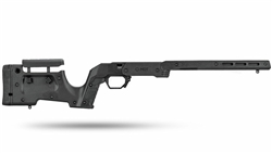 MDT XRS Chassis for Ruger American Short Action Rifles  - RH - Black