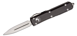 Microtech Ultratech D/E OTF Auto Knife Black / Stonewash - 3.46" Blade