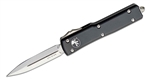 Microtech UTX-70 D/E OTF Auto Knife Black / Stonewashed - 2.42" Blade