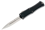 Microtech Hera II Mini Bayonet D/E OTF Auto Knife Black / Stonewashed - 2.875" Blade