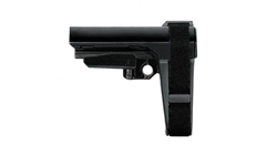 SB Tactical SBA3 Adjustable Pistol Stabilizing Brace - Black - NO BUFFER TUBE - Blemished