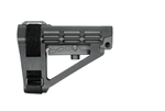 SB Tactical SBA4 Adjustable Pistol Stabilizing Brace - BLACK - NO BUFFER TUBE