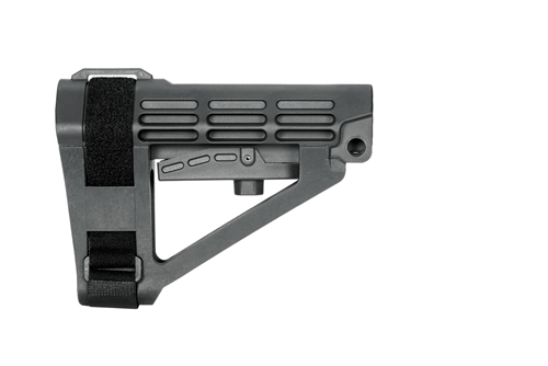 SB Tactical SBA4 Adjustable Pistol Stabilizing Brace - BLACK - NO
