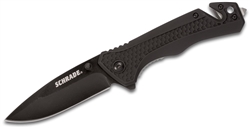 Schrade 3.25" Drop Point Pocket Knife with Seatbelt Cutter