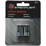 STREAMLIGHT CR2 Lithium Batteries 2PK