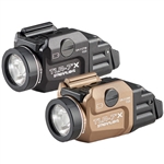 STREAMLIGHT TLR-7X USB 500 Lumen Rail Mounted Tactical Light w/ Rear Switch Options - FDE