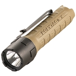 STREAMLIGHT PolyTac X USB Coyote 600 Lumen Flashlight with USB Rechargeable Battery - clamshell