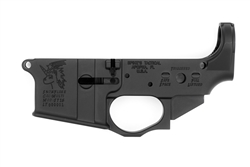 Spike's Tactical AR-15 SNOWFLAKE Stripped Lower Receiver w/ Integral Trigger Guard