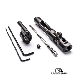 Superlative Arms AR-15 .750" Adjustable Bleed Off Piston System - Pistol Length - Solid- Dark DLC