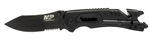 Smith & Wesson M&P Assisted Opening Rescue Knife with 3.5" Black Blade