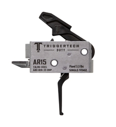 TriggerTech AR-15 Single Stage 3.5lb Duty Trigger - Flat