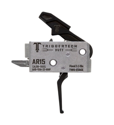 TriggerTech AR-15 Two Stage 3.5lb Duty Trigger - Flat