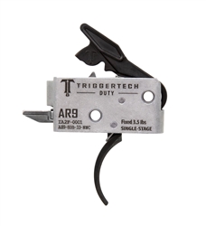 TriggerTech AR-9 Single Stage 3.5lb Duty Trigger - Curved