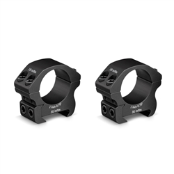 Vortex Pro Series 1" Riflescope Rings Picatinny/Weaver Mount, Set of 2