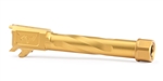 Zaffiri Precision Gold TiN Threaded Barrel for Sig P365XL