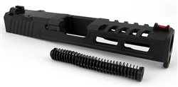 Zaffiri Precision ZPS.2 Complete Slide for Glock 19 Gen 3 (NO BARREL) - RMR Cut - Armor Black