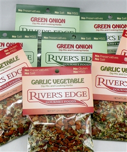 Combo pack: Garlic vegetable and green onion - 8 pack