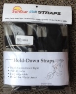 Cover Secure Straps - 10 FT (BLACK)