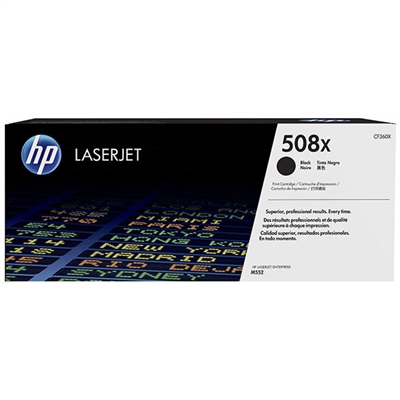 HP 508X High Yield Black Toner (12,500)