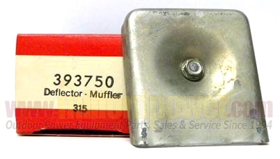 393750 Briggs and Stratton Muffler Deflector