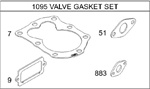 498531 - Genuine Briggs & Stratton Valve Gasket Set