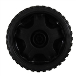 634-04607 - Genune MTD Front Wheel Assembly 7 x 2 Black