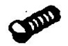 651025 Genuine Tecumseh Throttle Crack Screw/Idle Speed Screw