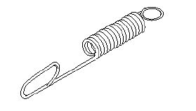 Genuine Briggs & Stratton 690252 Governor Spring