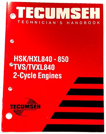 694988 Technician's Handbook for HSK/HXL840-850, TVS/TVXL840 2-Cycle Engines