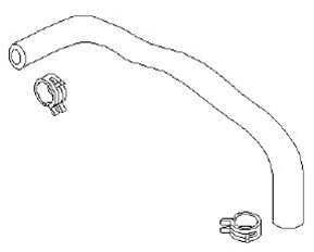 791879 Genuine Briggs & Stratton Molded Fuel Line