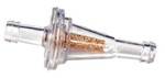 R10348 - 1/4" Line Fuel Filter with Sintered Bronze Screen - 75 Microns