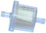 R10352 - 1/4" Line High Flow Fuel Filter with Polymer treated paper screen - 80 Microns