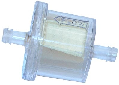 R10352 - 1/4" Line High Flow Fuel Filter with Polymer treated paper screen - 80 Microns
