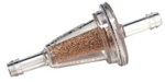 R10422 - 1/4" Line Fuel Filter with Sintered Bronze Screen - 75 Microns