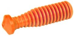 R12059 Universal Medium Orange Ribbed Plastic File Handle