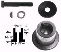 R1237 - 7/8" Blade Adaptor Kit Replaces Murray 442735