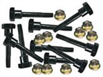 R5540 Pack of 10 Shear Pins & Nuts Replace Honda 90102-732-010, 90114-SA0-000