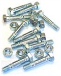 R8627 Pack of 10 Snowblower Shear Pins & Nuts replace MTD 710-0890A