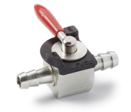 R868 - 1/4" Straight Cut-Off Fuel Valve