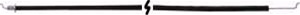 R9132- 47-3/8" Throttle Cable Replaces MTD 746-0845. Fits 1992 & later push & self propelled mowers with Tecumseh engine models. "Z" bends on each end