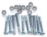 R917 Pack of 10 Snowblower Shear Pins & Lock Nuts Replace Ariens 51001600