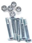 R917 Pack of 5 Snowblower Shear Pins & Lock Nuts Replace Ariens 51001600