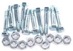 R918 Pack of 10 Shear Pins & Lock Nuts replace Ariens 532005