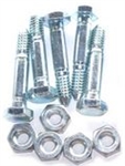 R918 Pack of 5 Shear Pins & Lock Nuts replace Ariens 532005