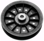 R9844 Flat Idler Pulley Replaces Scag 48473