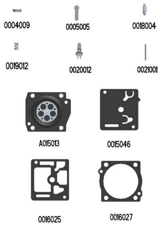 RB-30 Genuine Zama Carburetor Overhaul Kit