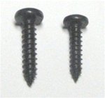 8x3/4" Black Phillips Head Screws for Woofers. Pack of 25